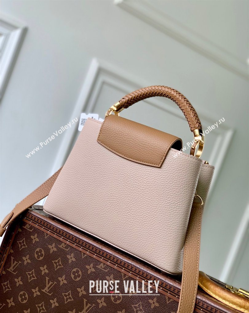 Louis Vuitton Crafty Capucines BB Bag in Grained Leather with Tassel Pink 2026 M25466 (KI-260202072)