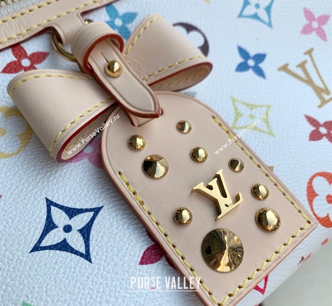 Louis Vuitton LV x TM Lineup Bag in Multicolor/White Canvas M27582 2026 (KI-260202013)