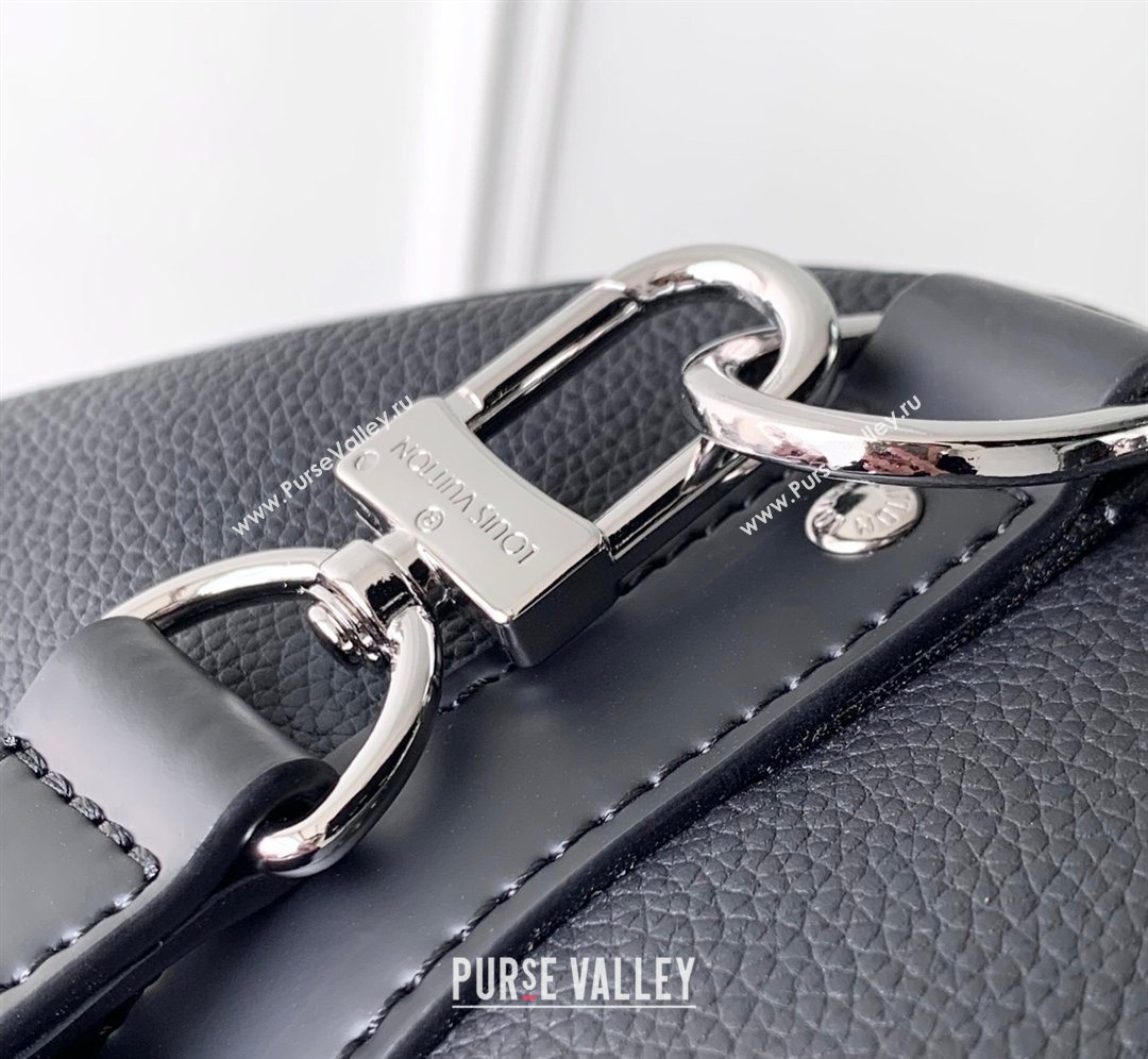 Louis Vuitton Mens Keepall Bandouliere 50 Bag in Green Monogram Surplus Canvas and Black Leather 2026 M12690 (KI-260202029)