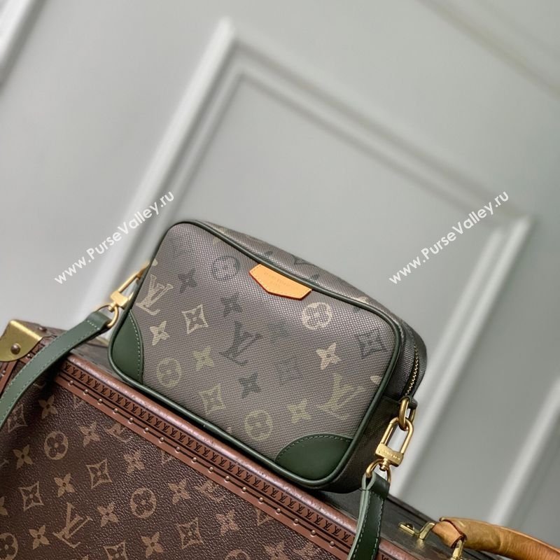 Louis Vuitton Mens Trocadero Wearable Wallet Mini Bag in Khaki Green Monogram Surplus Canvas 2026 M26937 (KI-260202030)