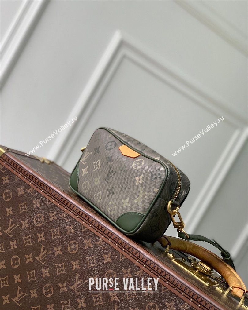 Louis Vuitton Mens Trocadero Wearable Wallet Mini Bag in Khaki Green Monogram Surplus Canvas 2026 M26937 (KI-260202030)