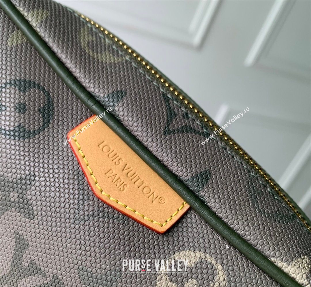 Louis Vuitton Mens Trocadero Wearable Wallet Mini Bag in Khaki Green Monogram Surplus Canvas 2026 M26937 (KI-260202030)