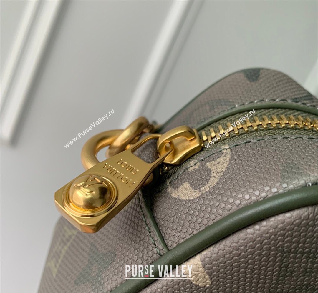 Louis Vuitton Mens Trocadero Wearable Wallet Mini Bag in Khaki Green Monogram Surplus Canvas 2026 M26937 (KI-260202030)