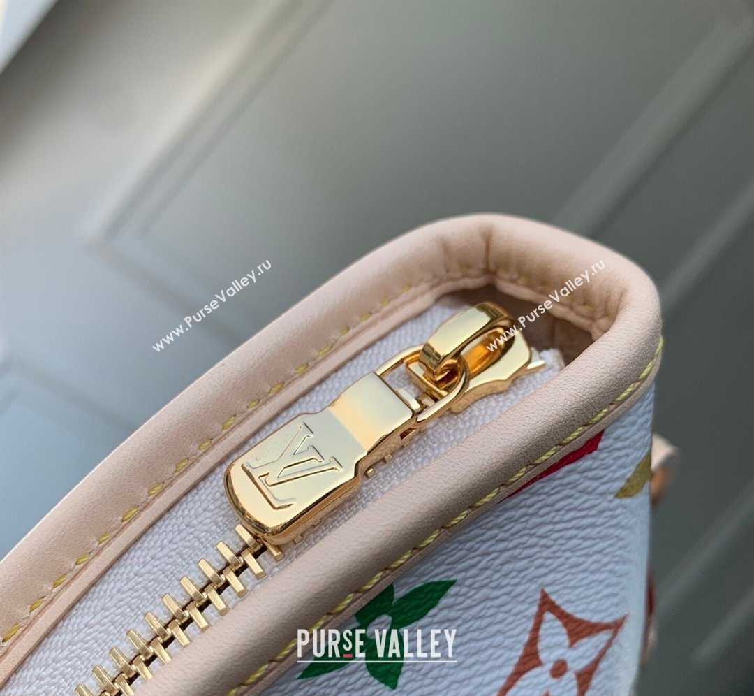 Louis Vuitton LV x TM Lineup Bag in Multicolor/White Canvas M27582 2026 (KI-260202013)