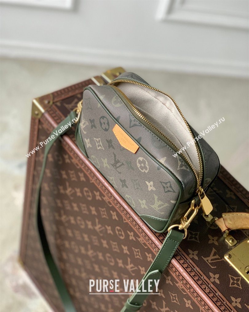 Louis Vuitton Mens Trocadero Wearable Wallet Mini Bag in Khaki Green Monogram Surplus Canvas 2026 M26937 (KI-260202030)