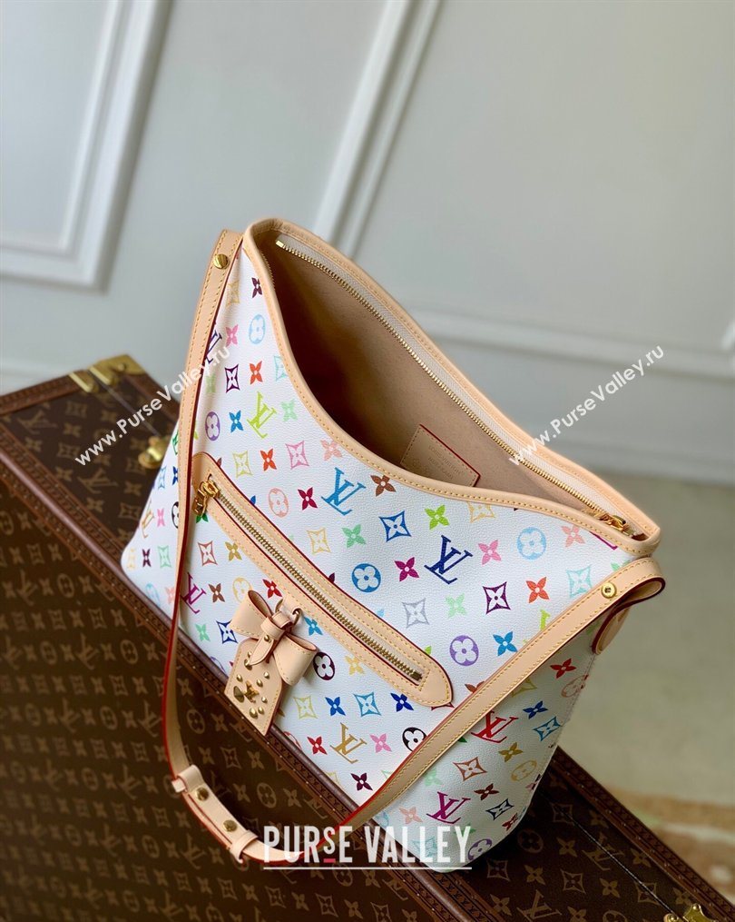 Louis Vuitton LV x TM Lineup Bag in Multicolor/White Canvas M27582 2026 (KI-260202013)