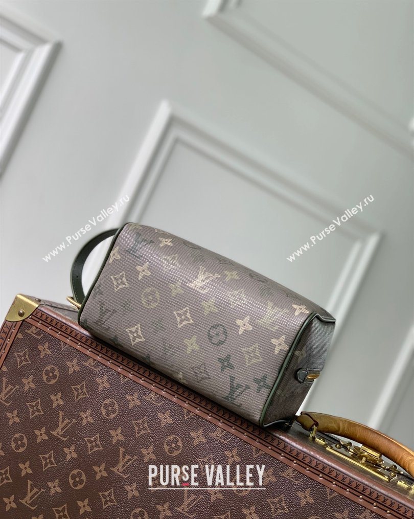 Louis Vuitton Mens Dopp Kit Clutch in Khaki Green Monogram Surplus Canvas 2026 M26963 (KI-260202032)