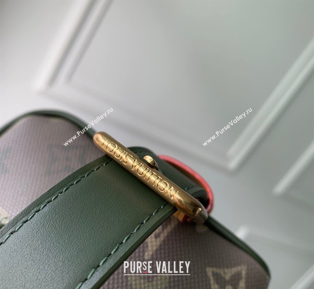 Louis Vuitton Mens Dopp Kit Clutch in Khaki Green Monogram Surplus Canvas 2026 M26963 (KI-260202032)