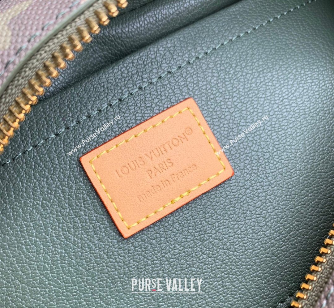 Louis Vuitton Mens Dopp Kit Clutch in Khaki Green Monogram Surplus Canvas 2026 M26963 (KI-260202032)