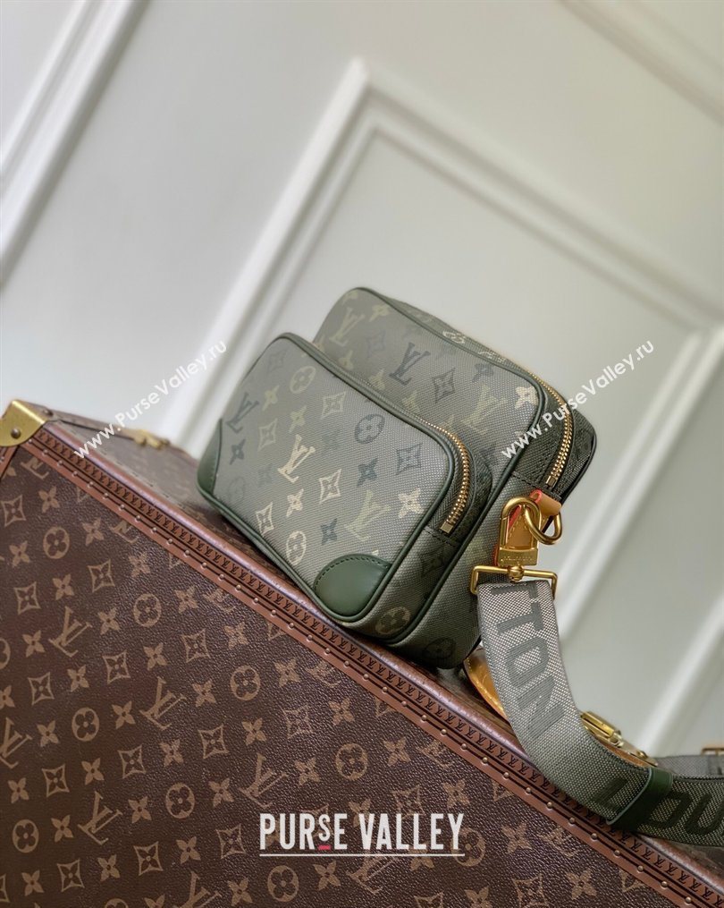 Louis Vuitton Mens Nil cross-body Bag in Khaki Green Monogram Surplus Canvas 2026 M27095 (KI-260202033)
