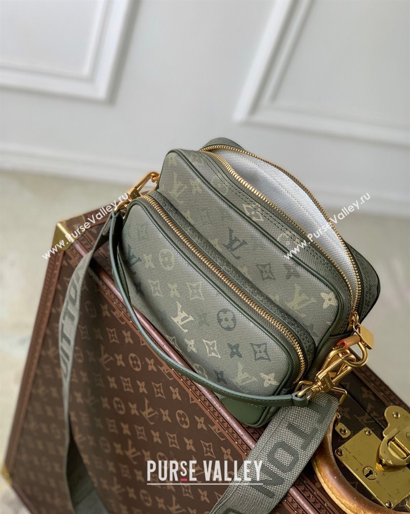 Louis Vuitton Mens Nil cross-body Bag in Khaki Green Monogram Surplus Canvas 2026 M27095 (KI-260202033)
