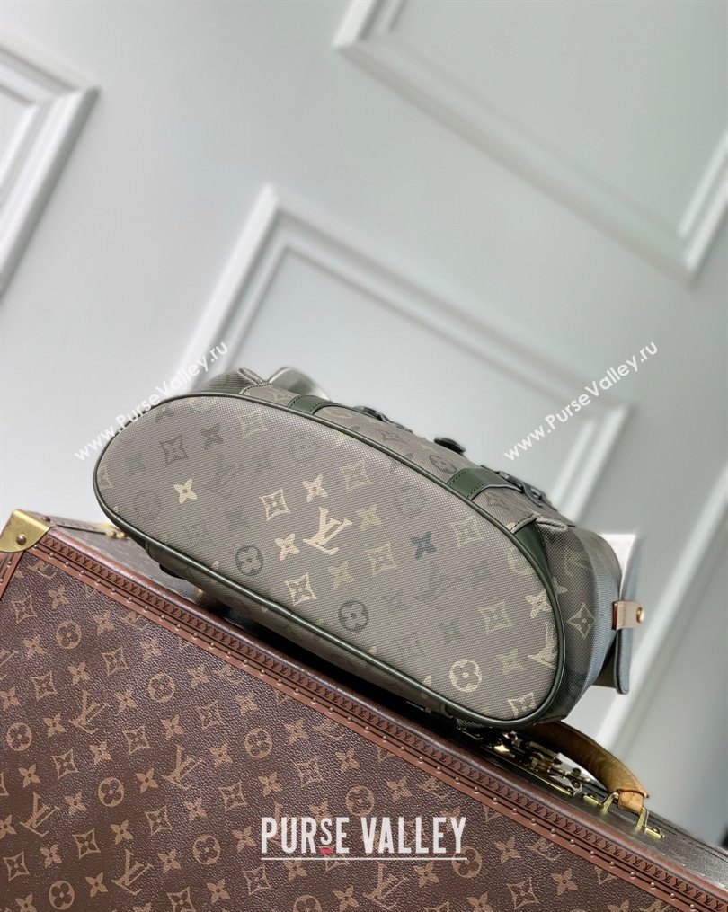 Louis Vuitton Mens Christopher MM Backpack Bag in Khaki Green Monogram Surplus Canvas 2026 M27080 (KI-260202034)