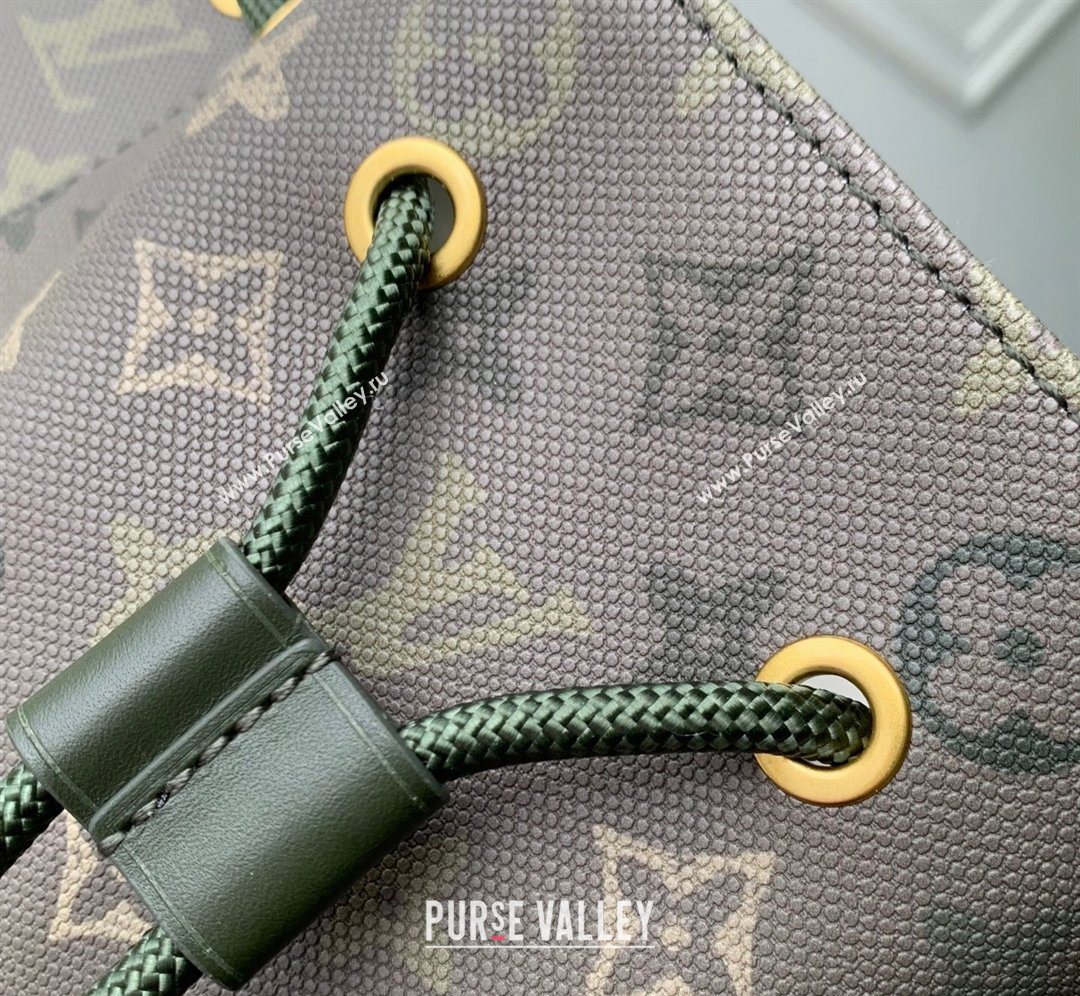 Louis Vuitton Mens Christopher MM Backpack Bag in Khaki Green Monogram Surplus Canvas 2026 M27080 (KI-260202034)