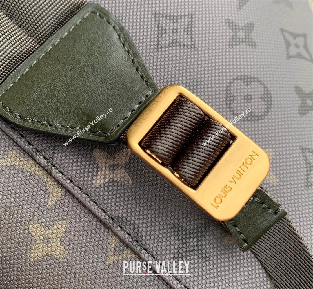 Louis Vuitton Mens Christopher MM Backpack Bag in Khaki Green Monogram Surplus Canvas 2026 M27080 (KI-260202034)