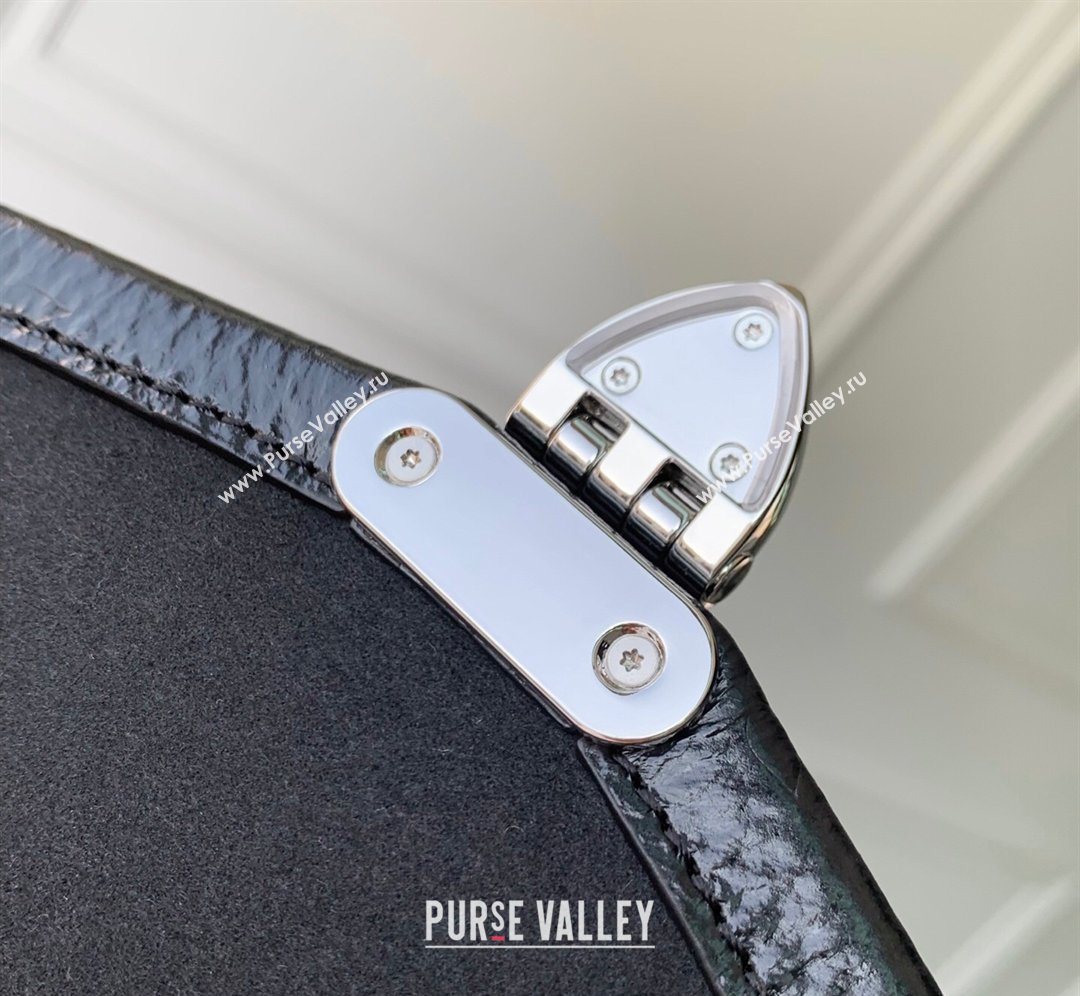 Louis Vuitton Trunkie Bag with Studs in Black Grained Shiny Leather 2026 M28137 (KI-260202083)