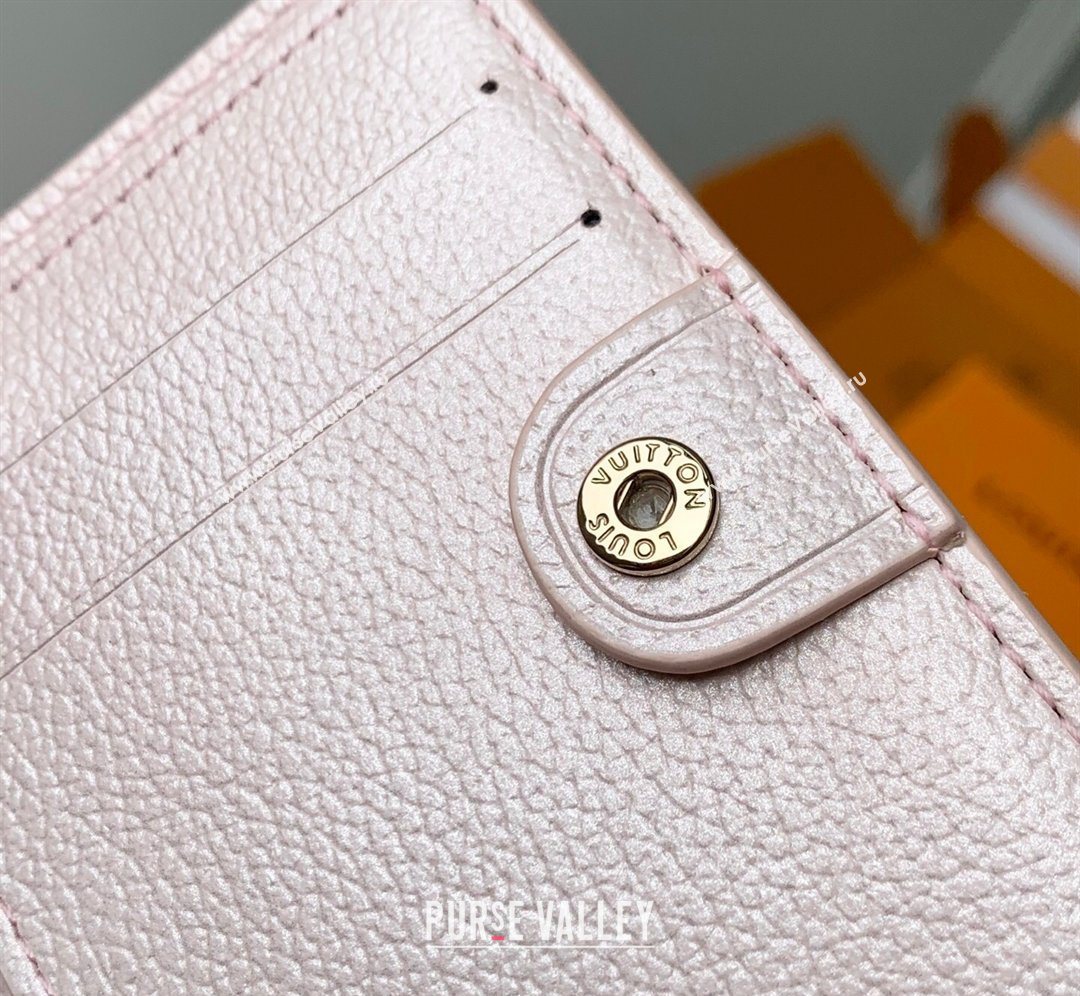 Louis Vuitton Lisa Wallet in Snowy Pearl Leather 2026 M26517 (KI-260202089)