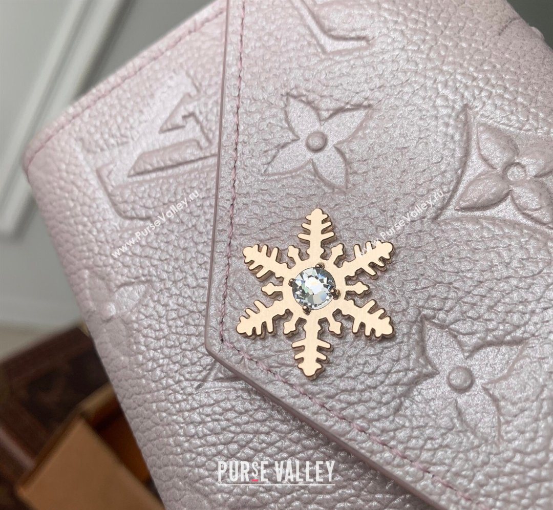 Louis Vuitton Victorine Wallet in Snowy Pearl Leather 2026 M26522 (KI-260202087)