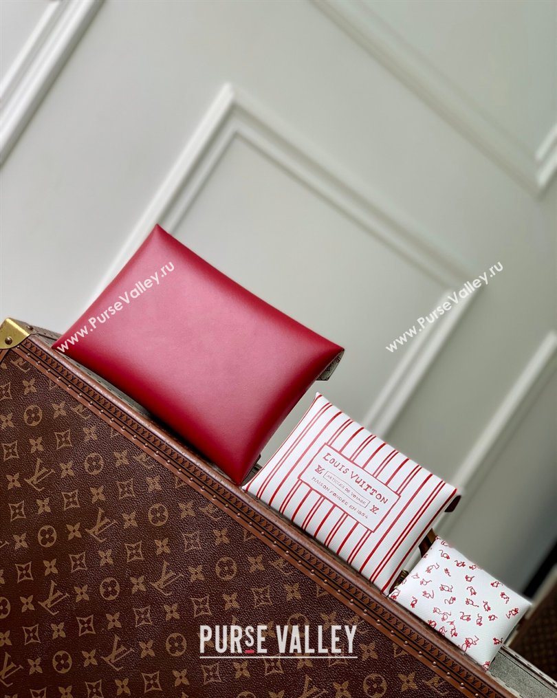 Louis Vuitton Kirigami Pochette Pouch Set Plum Red 2026 M25760 (KI-260202061)
