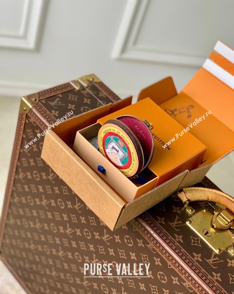 Louis Vuitton Slippy Coin Case with Cat 2026 M15140 (KI-260202063)