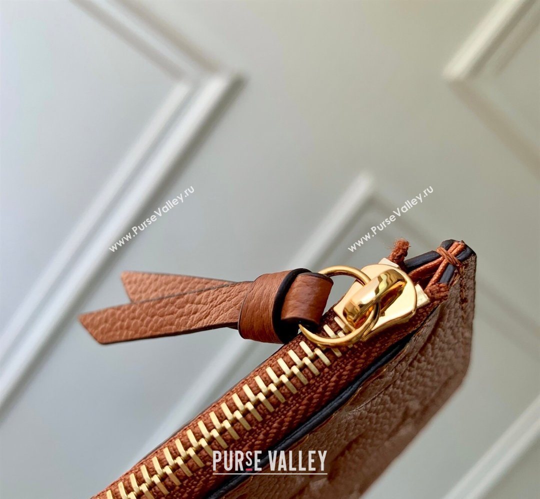 Louis Vuitton Pochette Felicie Mini Bag in Monogram Empreinte Leather Bown 2026 M64064 (KI-260203003)