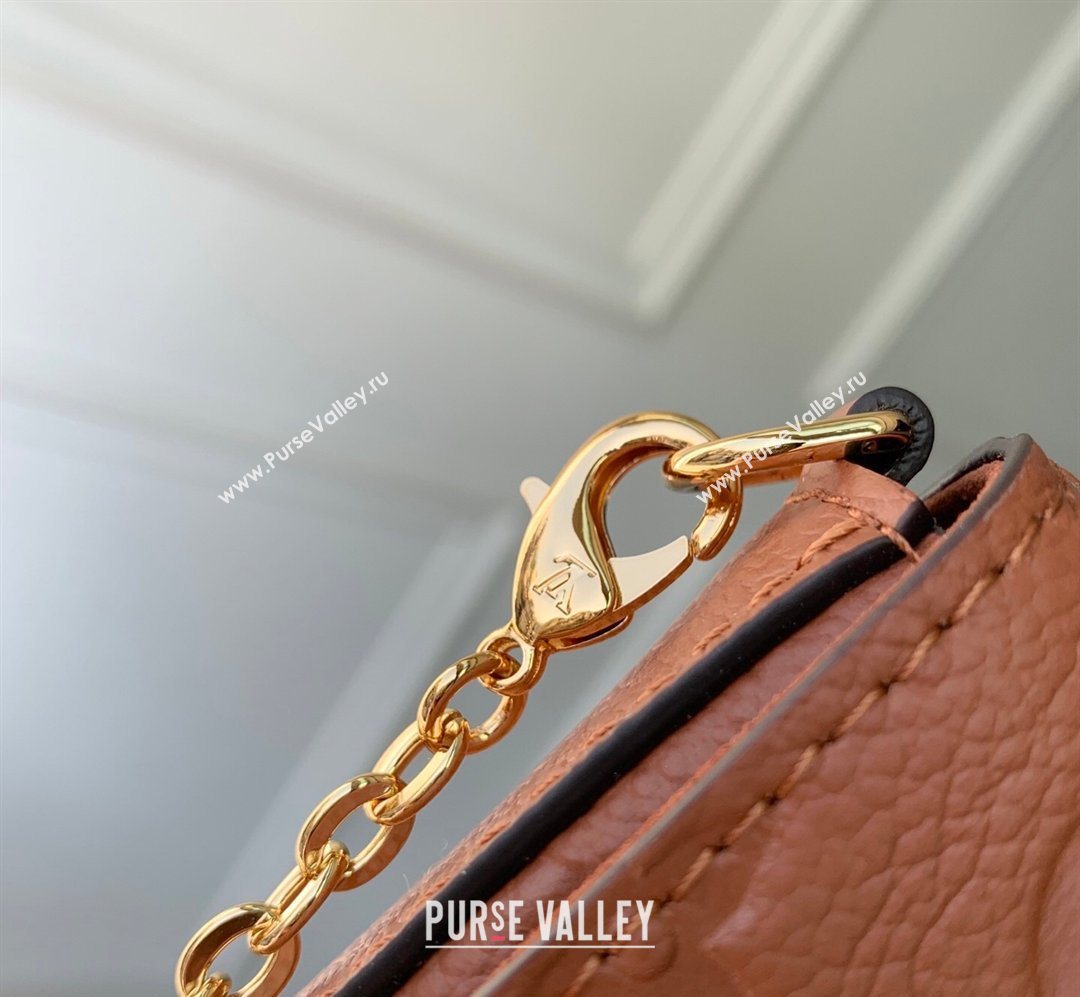 Louis Vuitton Pochette Felicie Mini Bag in Monogram Empreinte Leather Bown 2026 M64064 (KI-260203003)