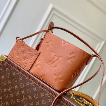 Louis Vuitton All In BB Bucket Bag in Monogram Empreinte Leather Bown 2026 M28820 (KI-260203004)