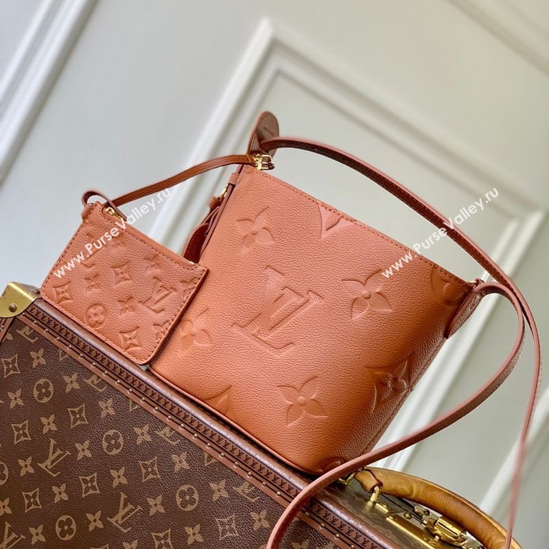 Louis Vuitton All In BB Bucket Bag in Monogram Empreinte Leather Bown 2026 M28820 (KI-260203004)