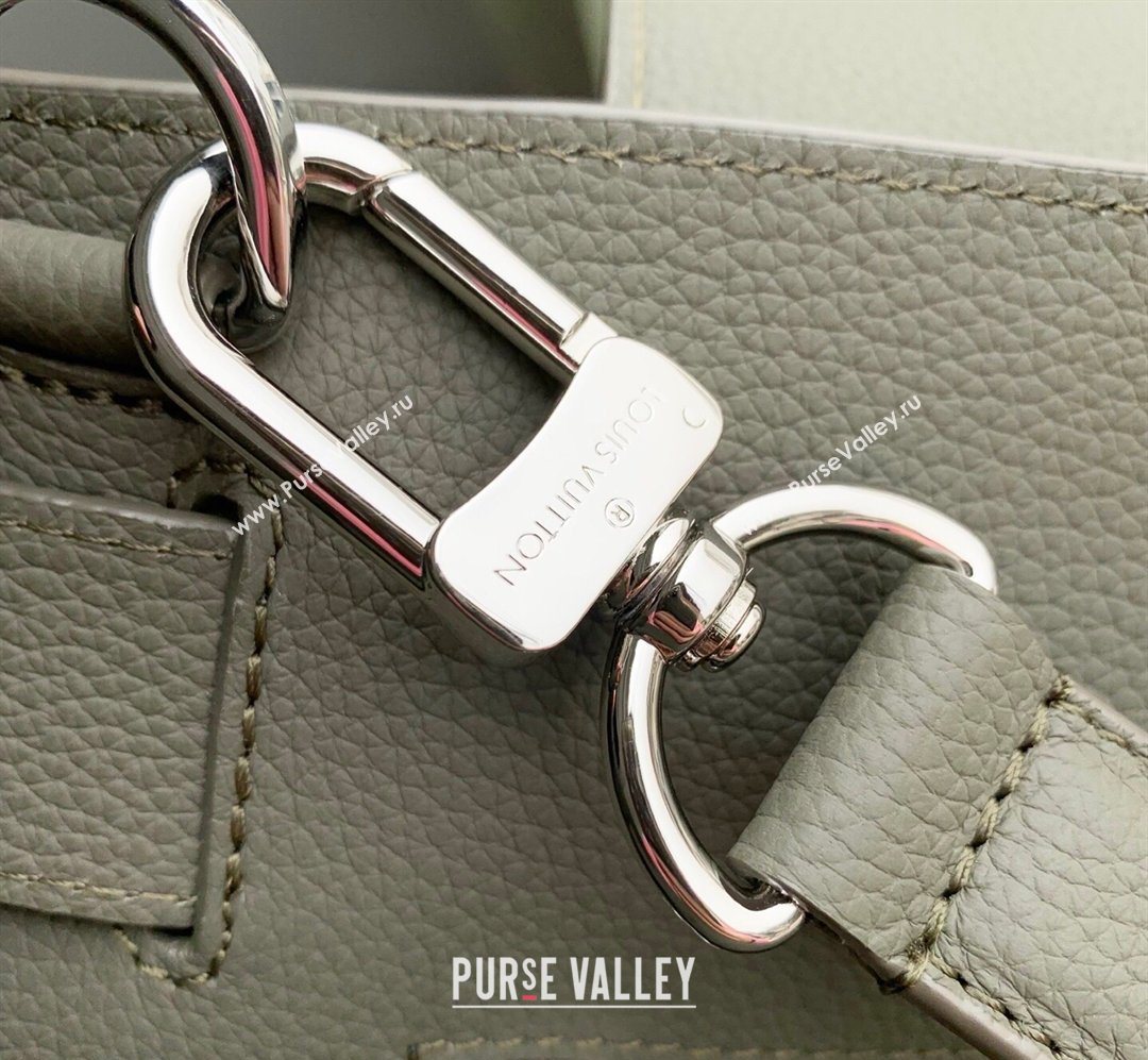 Louis Vuitton Georges Tote MM bag in Calfskin Leather M23154 Green 2026 (KI-260203013)