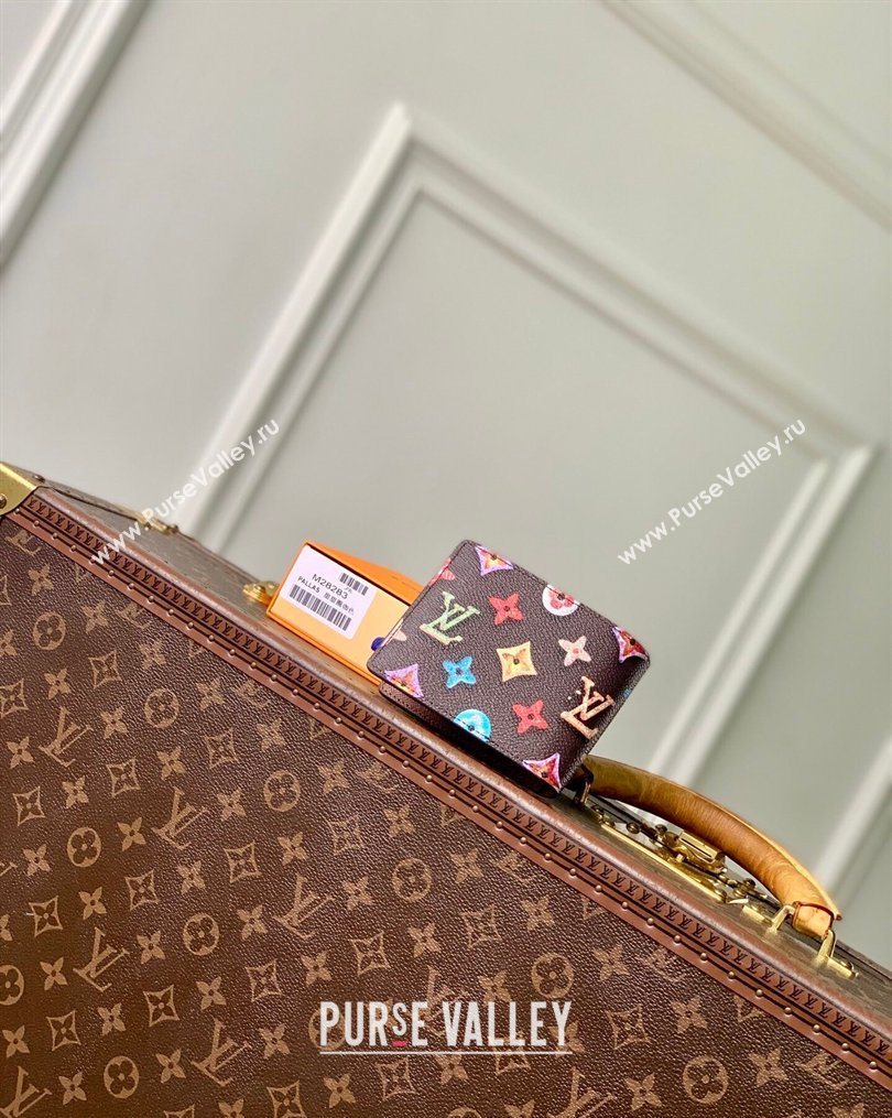 Louis Vuitton Slender Wallet in Monogram Donuts Canvas Chocolate Brown 2026 M28283 (KI-260203015)