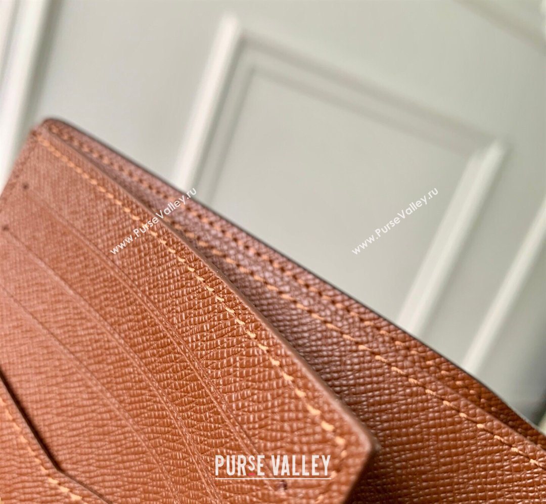 Louis Vuitton Slender Wallet in Monogram Donuts Canvas Chocolate Brown 2026 M28283 (KI-260203015)