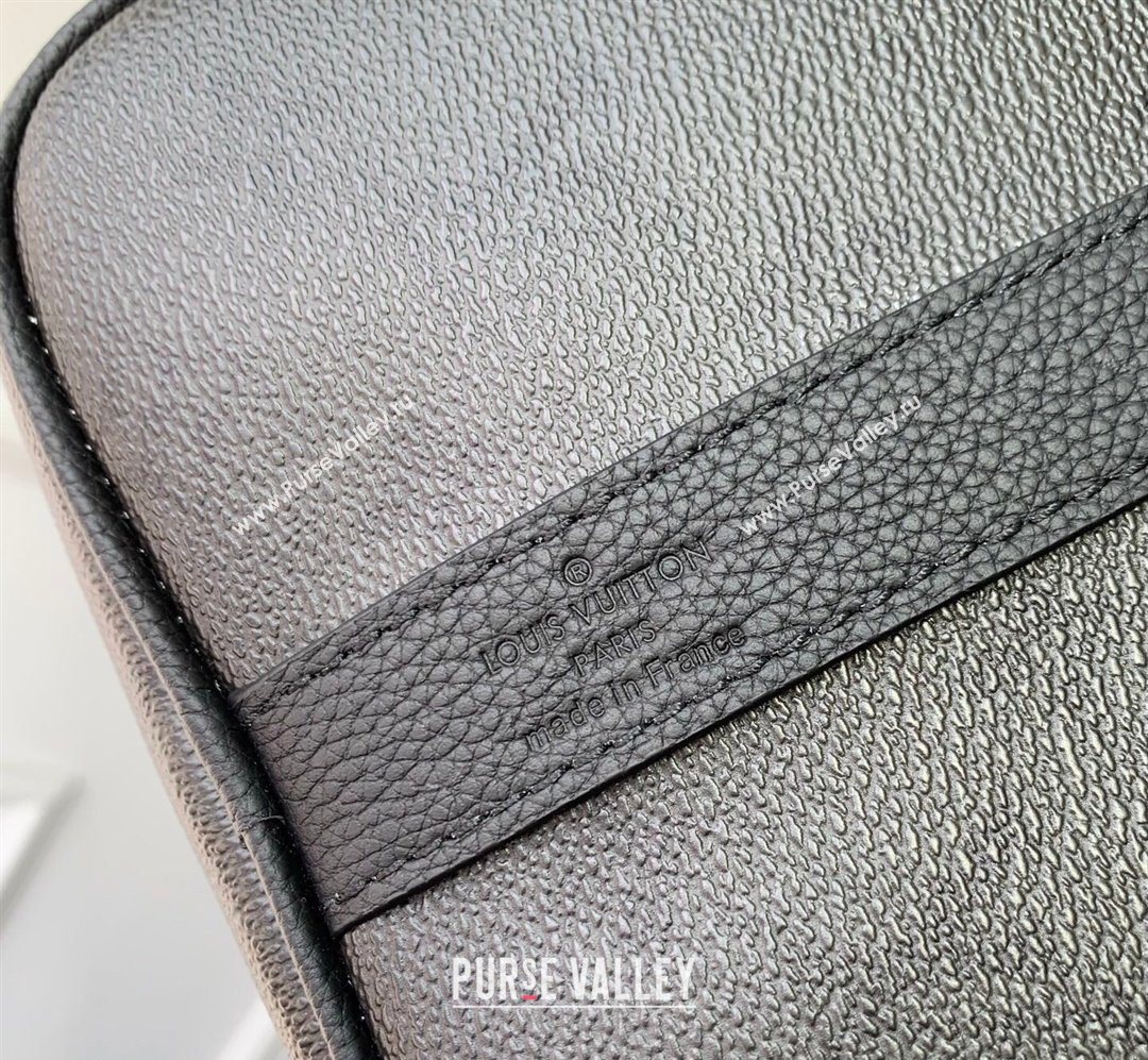 Louis Vuitton Mens Keepall Bandouliere 35 Bag in Black Monogram Midnight Canvas M28370 2026 (KI-260203009)