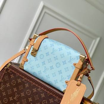 Louis Vuitton Side Trunk MM Bag in Monogram Origine Blue Courrier 2026 M27891 (KI-260202011)