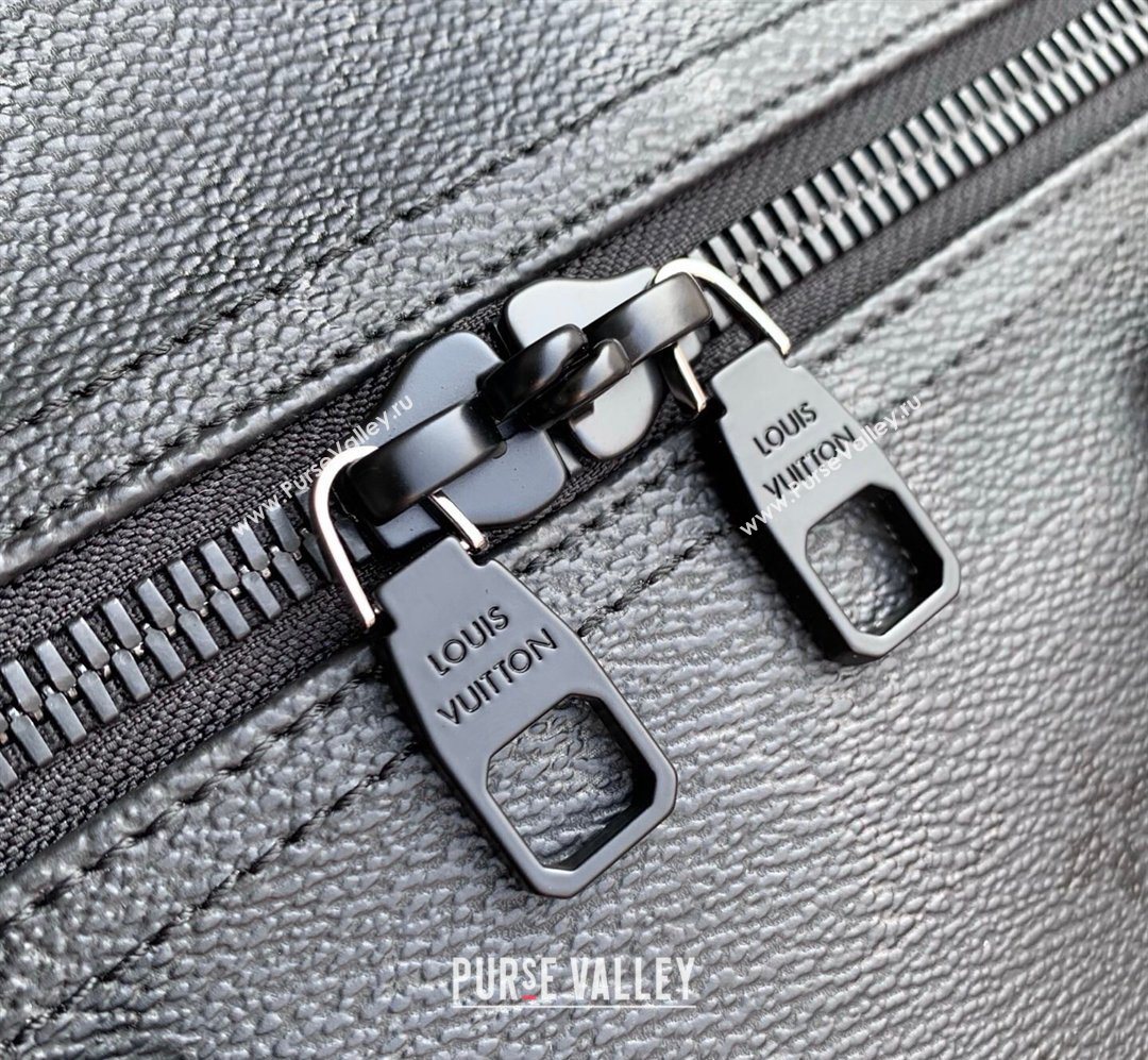 Louis Vuitton Mens Keepall Bandouliere 45 Travel Bag in Black Monogram Midnight Canvas 2026 M28403 (KI-260203018)