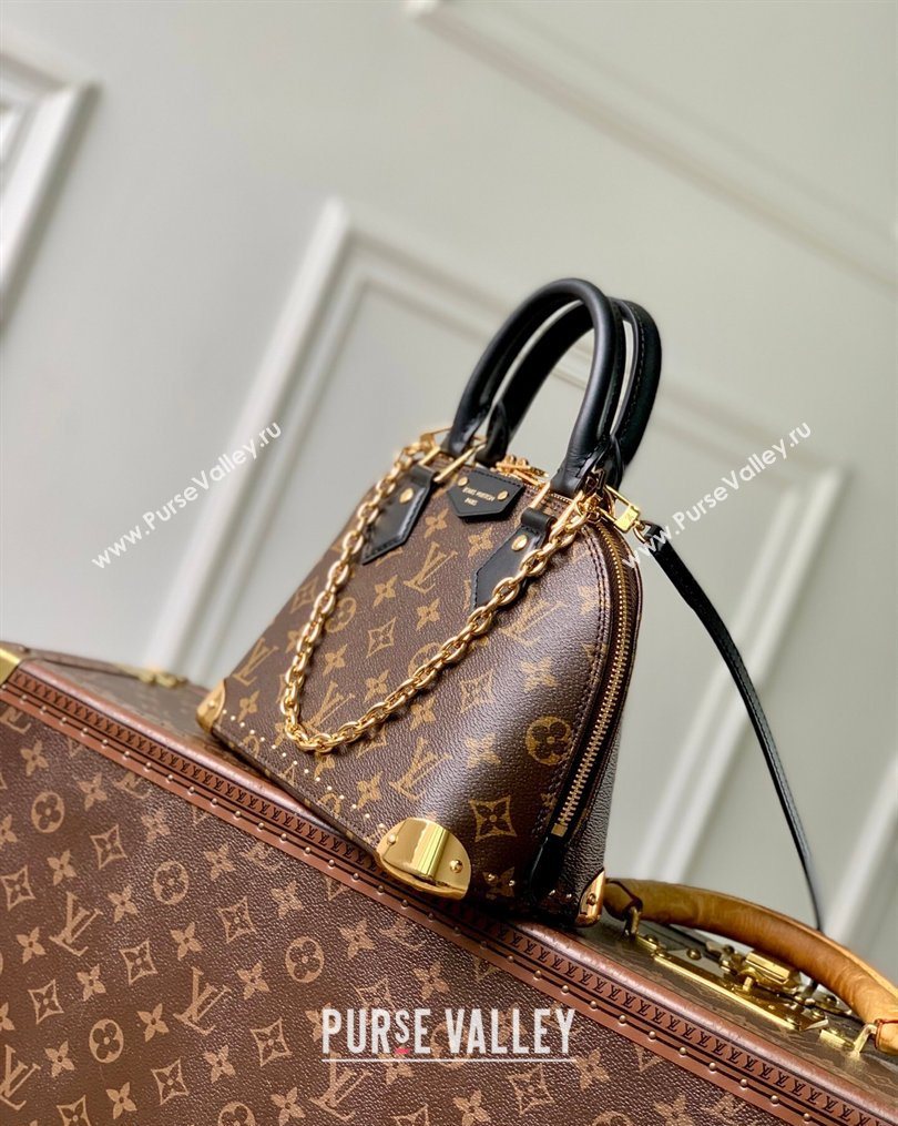 Louis Vuitton Alma Trunk BB Bag in Monogram Canvas 2026 M26084 (KI-260203024)
