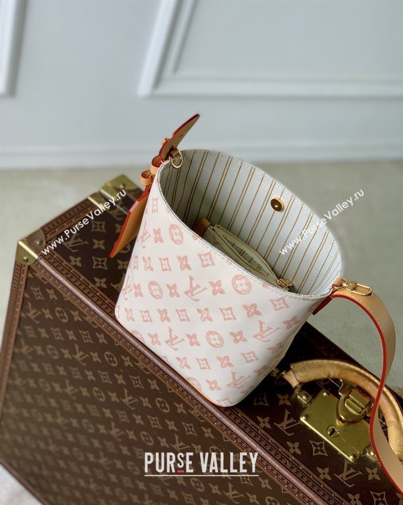 Louis Vuitton All In BB Bucket Bag in Monogram Origine Linen 2026 M28335 (KI-260202007)