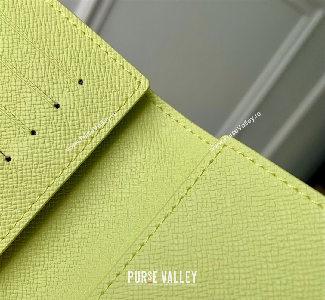 Louis Vuitton Passport Cover in Monogram Donuts Canvas M28039 Pistachio Green 2026 (KI-260203037)