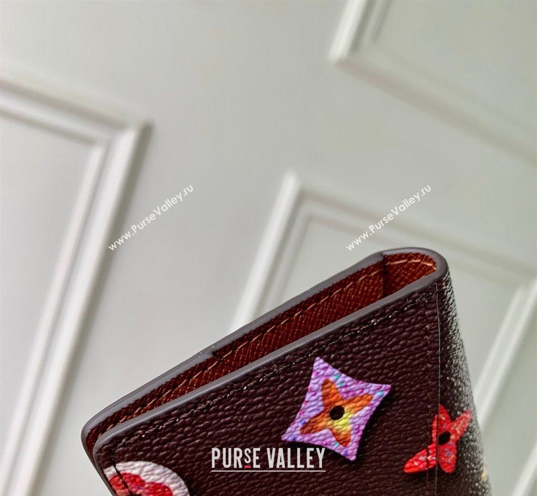 Louis Vuitton Pocket Organizer in Monogram Donuts Canvas M28282 Chocolate Brown 2026 (KI-260203038)