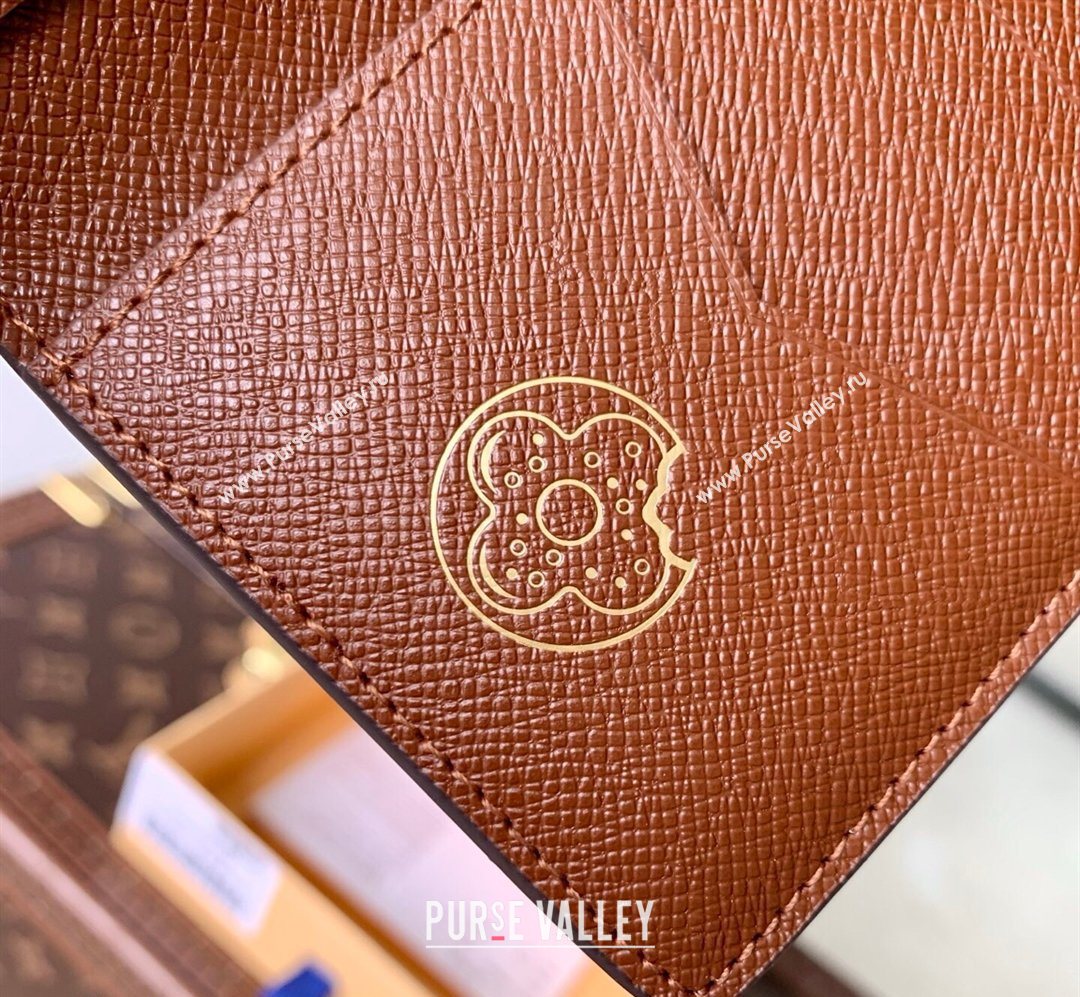 Louis Vuitton Pocket Organizer in Monogram Donuts Canvas M28282 Chocolate Brown 2026 (KI-260203038)