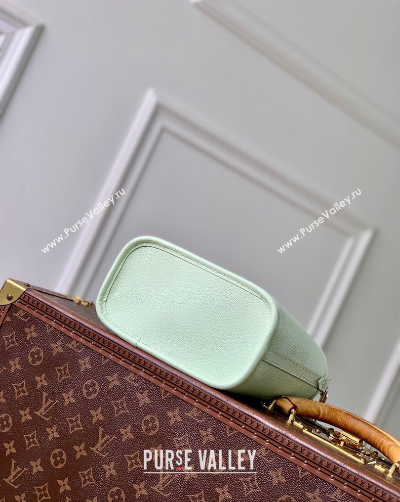 Louis Vuitton Neverfull Bandouliere Inside Out BB Tote bag Green Leather/Monogram Coated Canvas 2026 M28236 (KI-260203028)