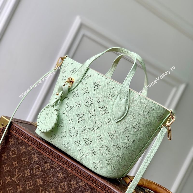 Louis Vuitton Blossom PM Tote Bag in Mahina Perforated Leather M27599 Jade Green 2026 (KI-260203029)