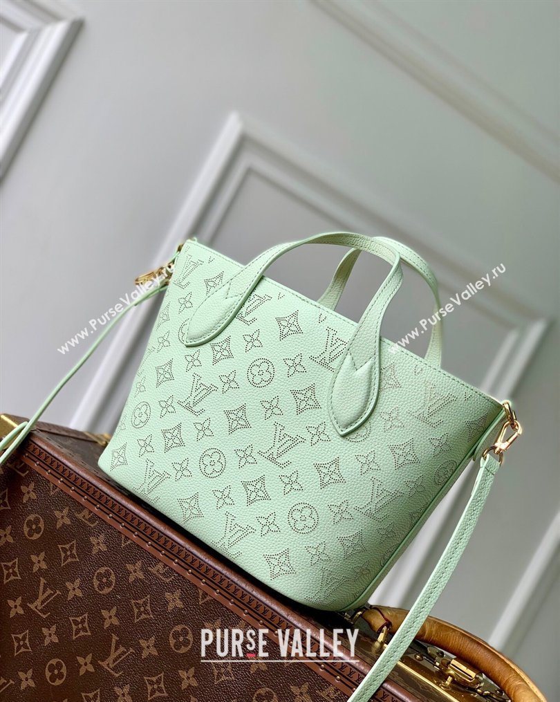 Louis Vuitton Blossom PM Tote Bag in Mahina Perforated Leather M27599 Jade Green 2026 (KI-260203029)