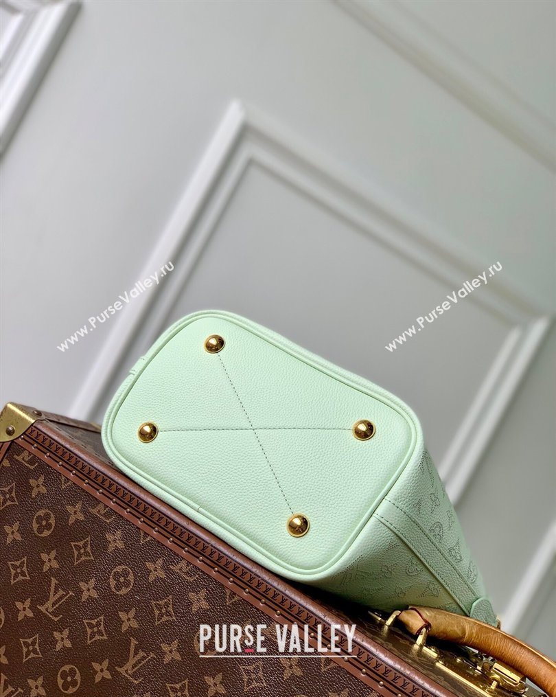Louis Vuitton Blossom PM Tote Bag in Mahina Perforated Leather M27599 Jade Green 2026 (KI-260203029)