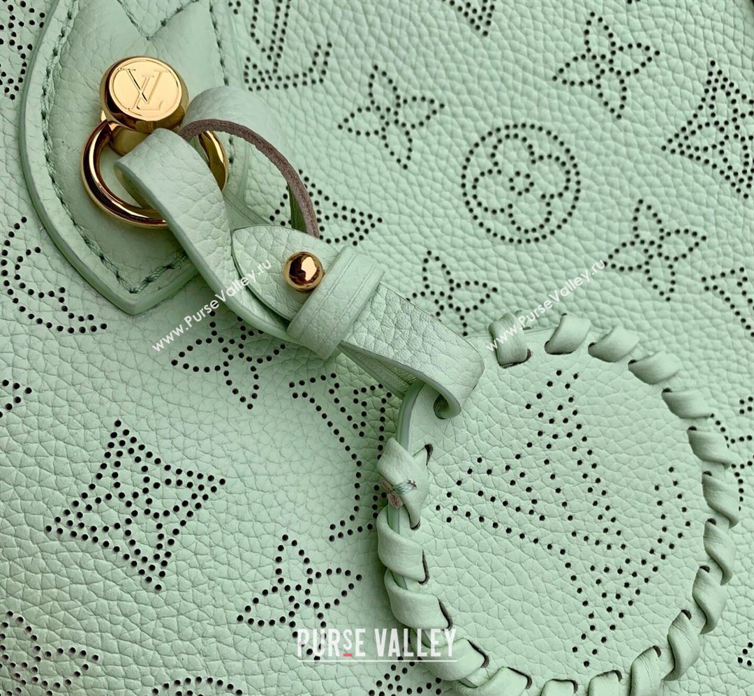 Louis Vuitton Blossom PM Tote Bag in Mahina Perforated Leather M27599 Jade Green 2026 (KI-260203029)