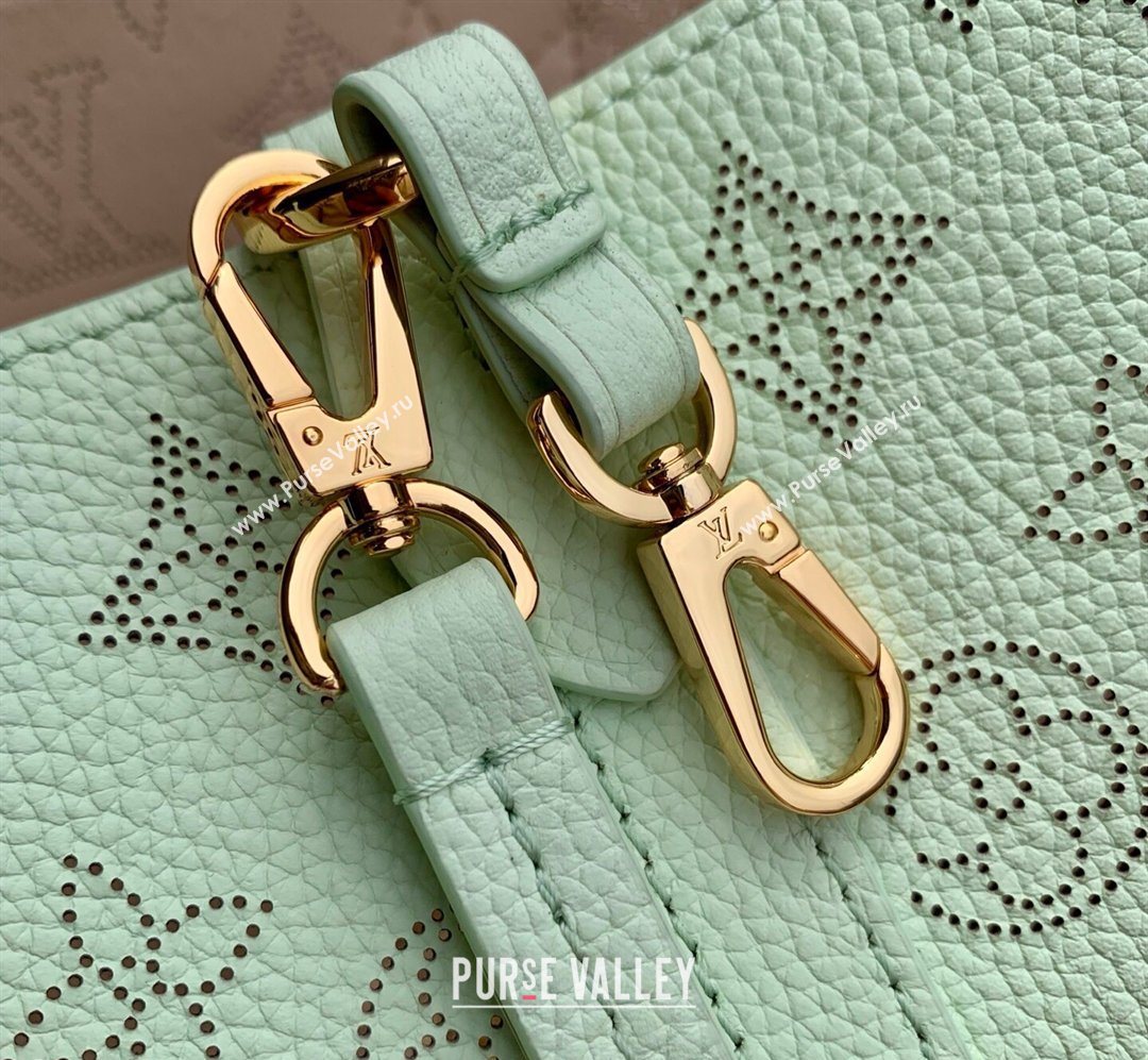 Louis Vuitton Blossom PM Tote Bag in Mahina Perforated Leather M27599 Jade Green 2026 (KI-260203029)