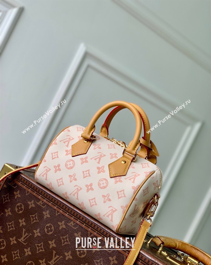 Louis Vuitton Speedy Bandouliere 20 Bag in Monogram Origine Lin Canvas M27951 2026 (KI-260203031)