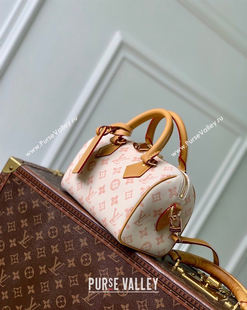 Louis Vuitton Speedy Bandouliere 20 Bag in Monogram Origine Lin Canvas M27951 2026 (KI-260203031)