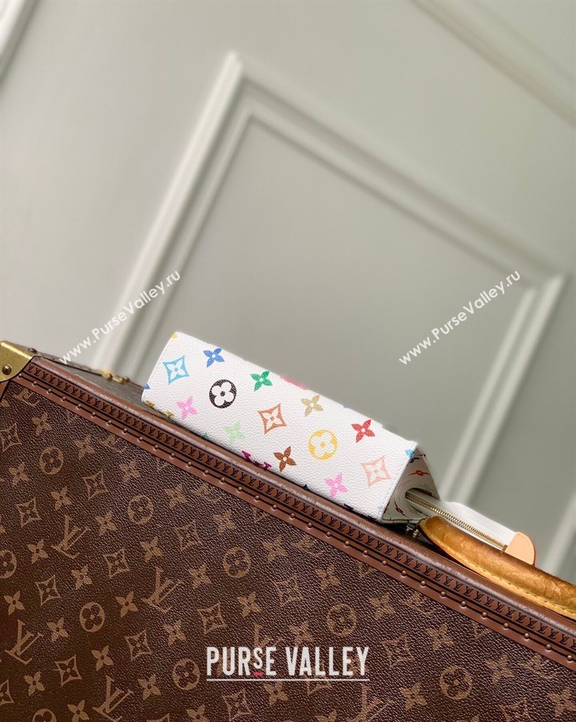 Louis Vuitton LV x TM Toiletry Pouch 19 in Multicolored/White Canvas 2026 M28241 (KI-260203033)