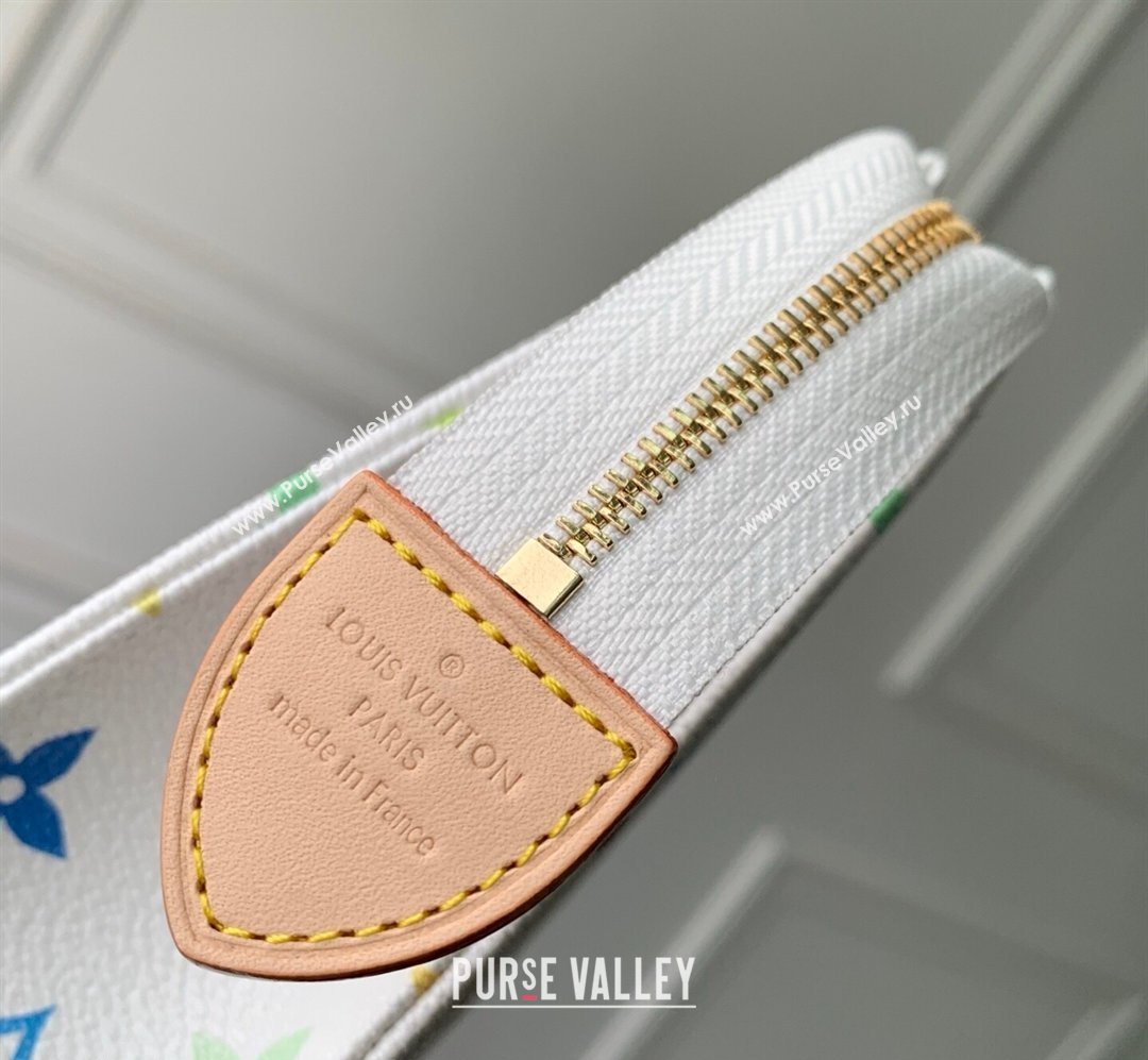 Louis Vuitton LV x TM Toiletry Pouch 19 in Multicolored/White Canvas 2026 M28241 (KI-260203033)