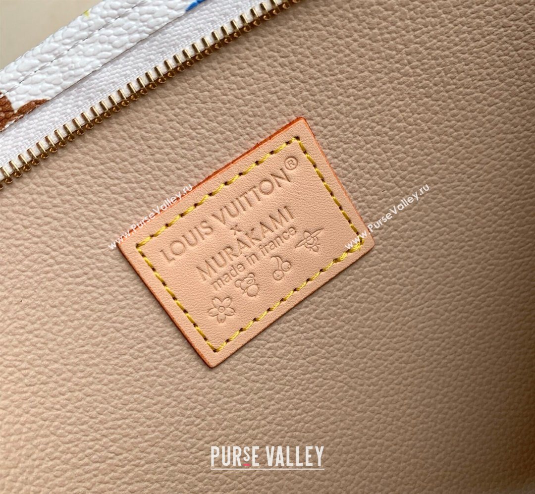 Louis Vuitton LV x TM Toiletry Pouch 19 in Multicolored/White Canvas 2026 M28241 (KI-260203033)