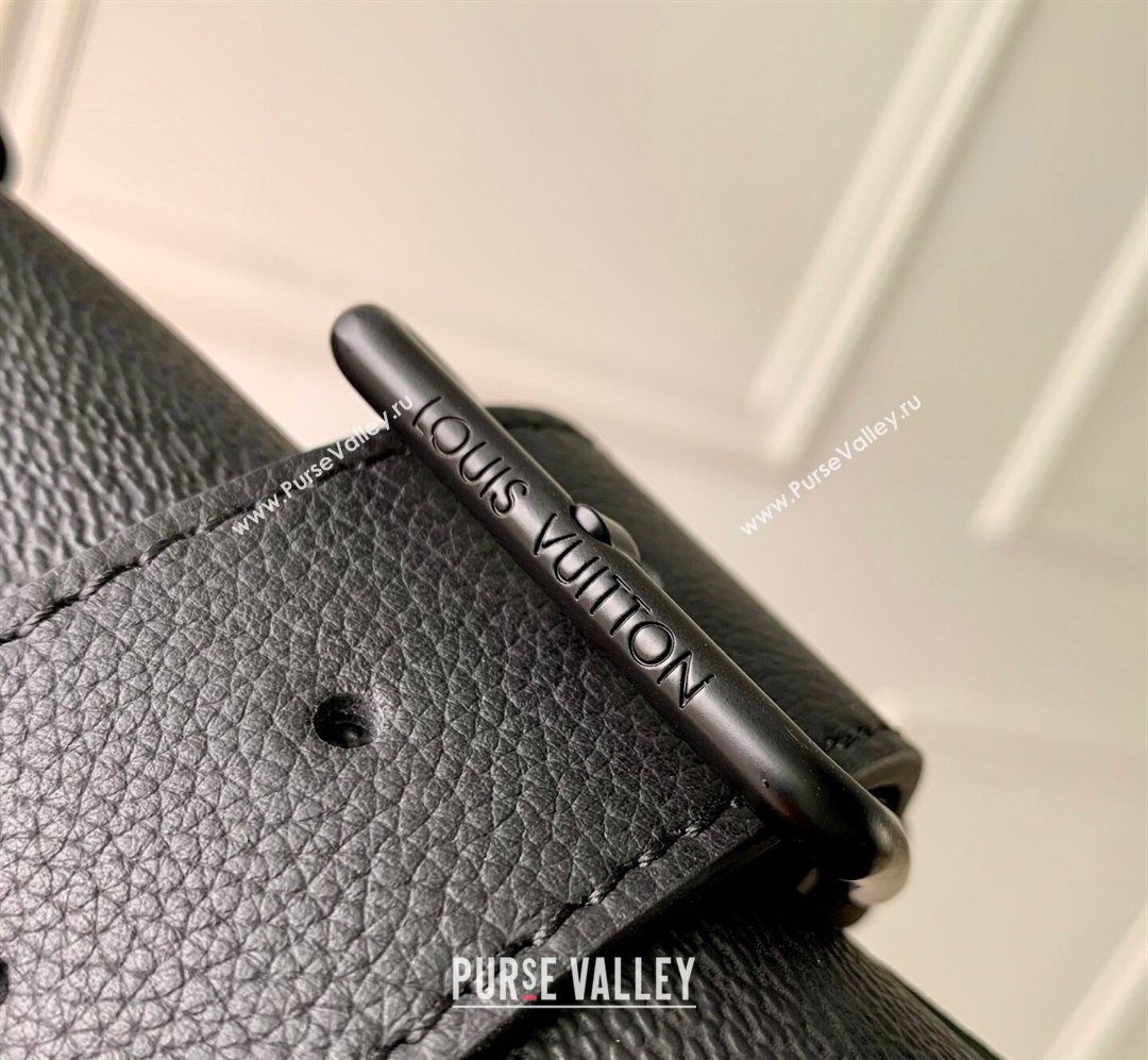 Louis Vuitton Rush Bumbag Belt Bag in Black Monogram Midnight Canvas 2026 M26763 (KI-260203034)